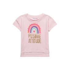 10TTEE 4J: Pink Positive Attitude T-Shirt (3-8 Years)